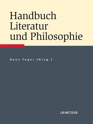 cover image of Handbuch Literatur und Philosophie